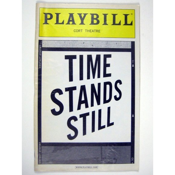 Other - Time Stands Still Playbill December 2010 Laura Linny Brian d'Arcy James Bogosian
